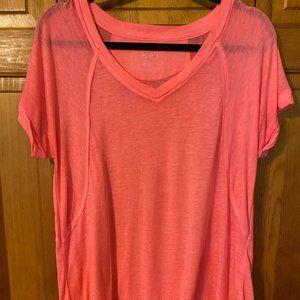 Calvin Klein Neon Pink Workout Tee